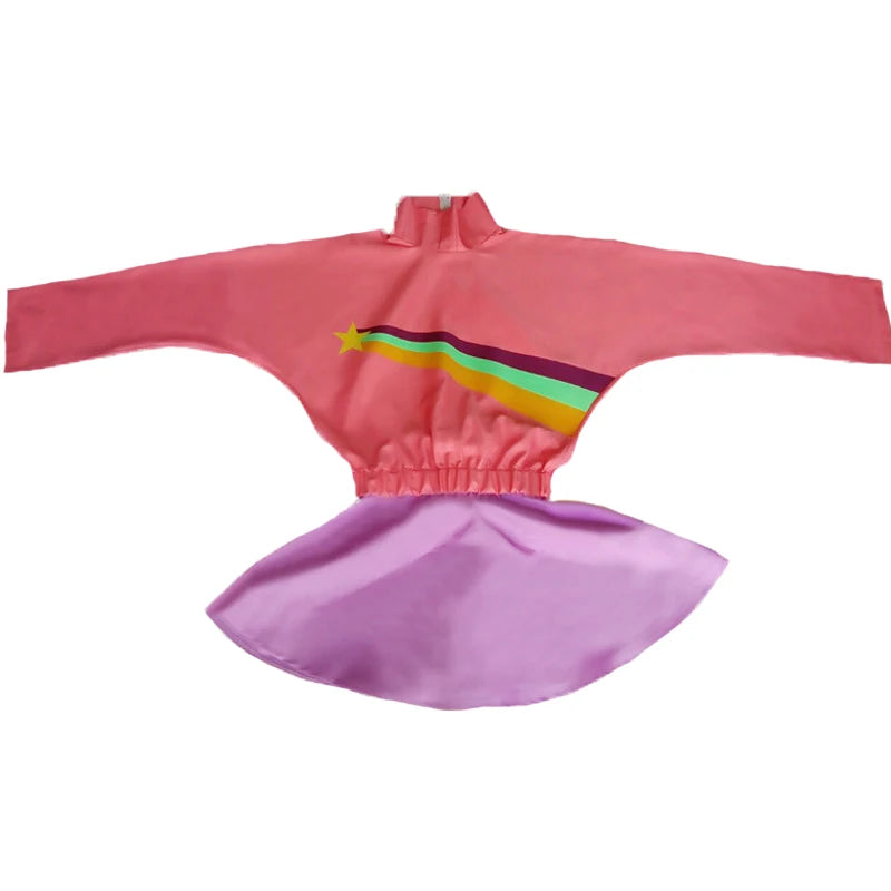 Mabel Pines Cosplay Costume with hair accessory for Halloween and Christmas for Men Women