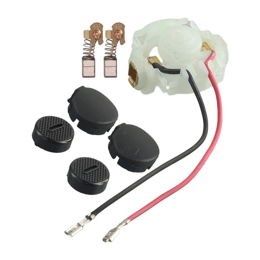 1 Set Plastic+Metal CB430 Carbon Brush Holder For-Makita 638921-2 BGA450 BGA452 DGA452 BGD800 Carbon Brush Holder Power Tools