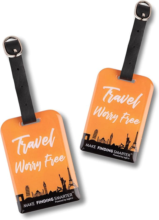 Smart Bag Tag - Travel Themes [Pack 2]