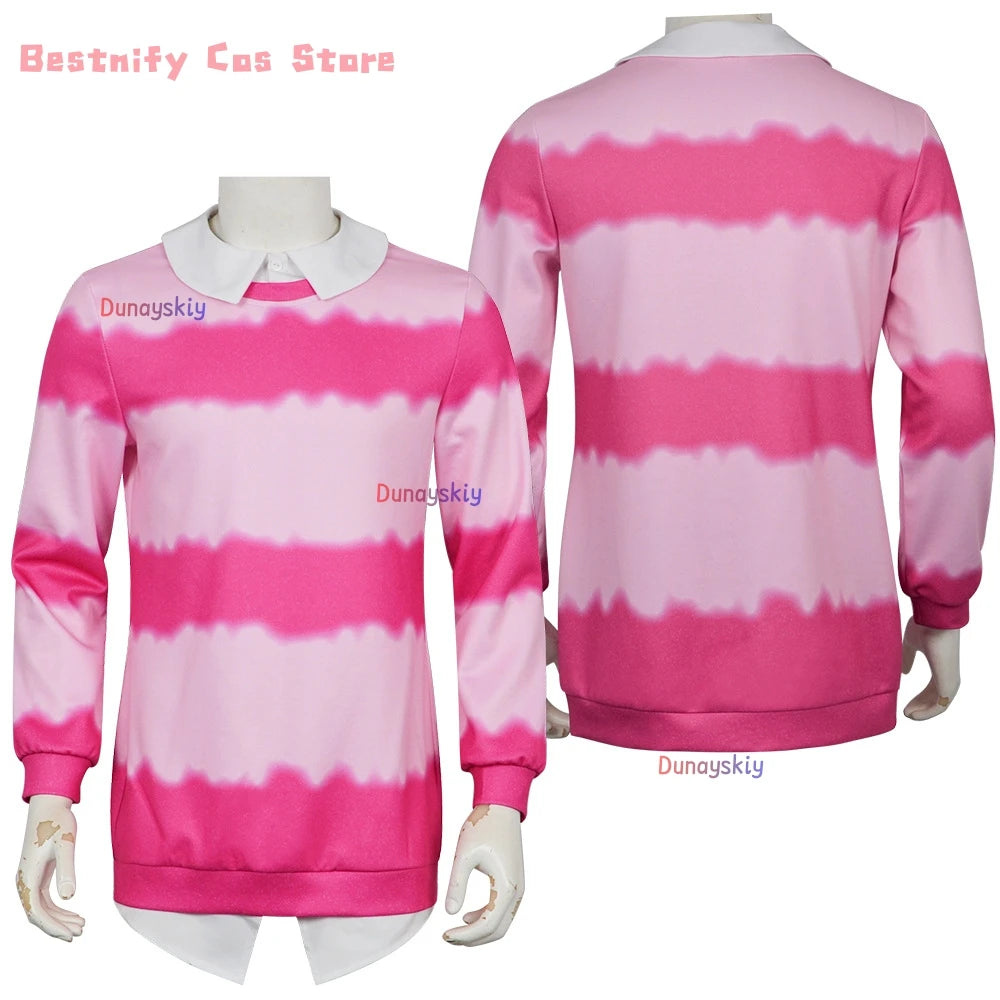 Sajaboys Cosplay Jinu Boy Group Anime Huntrix Movie Kpop Demon Handsome Vest Vampire Goth Punk Long Coat Korea Idol Halloween