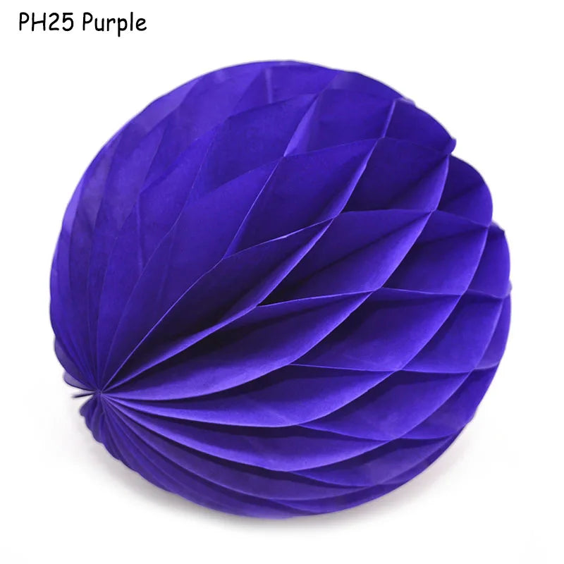 5pcs/lot 10/15cm Decorative Paper Honeycomb Ball Pastel Flower Wedding Kid Birthday Party Decoration Baby Shower Supplies8Z