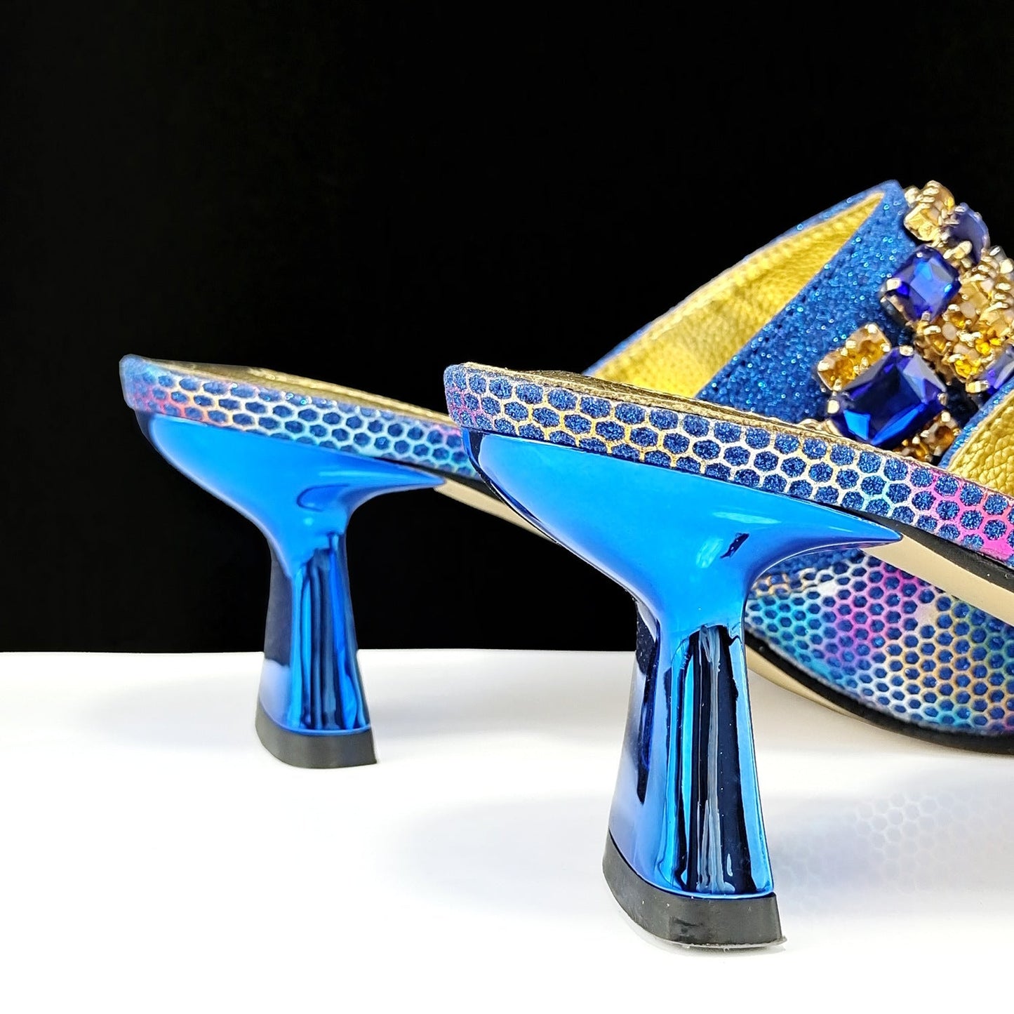 Glamoré™ – Camouflage Heels & Clutch Set