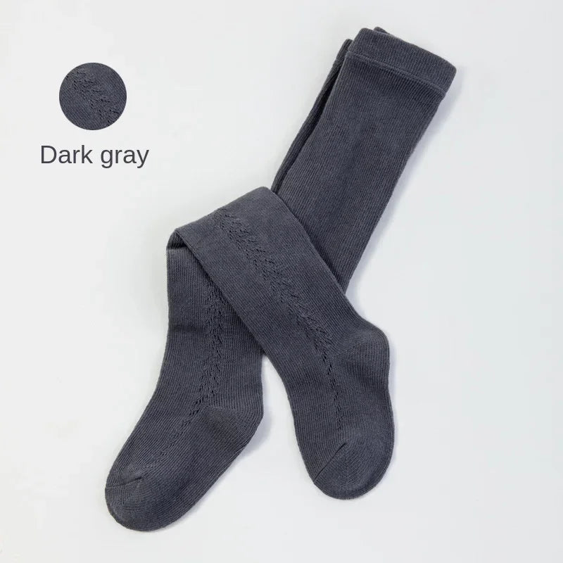 0 - 5 Years Baby Tights Autumn Winter Solid Color Soft Knitted Warm Newborn Toddler Tight Boy Girl Pantyhose Kids Girls Clothes