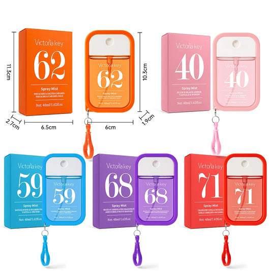 Best selling explosions alcohol-free digital perfume body hair fragrance spray lasting fragrance ladies perfume fruit fragrance.