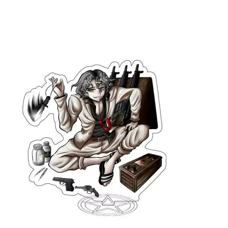 Anime Danganronpa V3 Kokichi Oma Saihara Shuichi Acrylic Stand Ornaments Action Figures Cartoon Model Christmas Gifts Girls