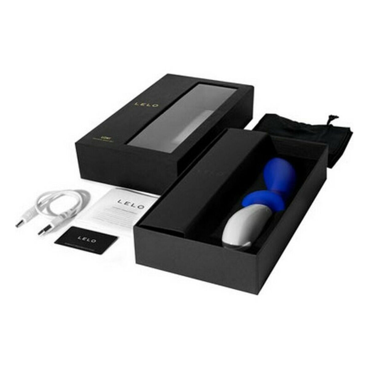 Anal Vibrating Prostate Massager Lelo 7350075022548 Blue