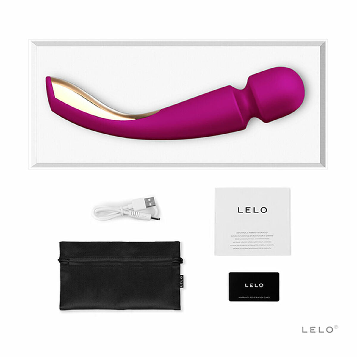 Wand Massager Lelo Medium Deep Purple