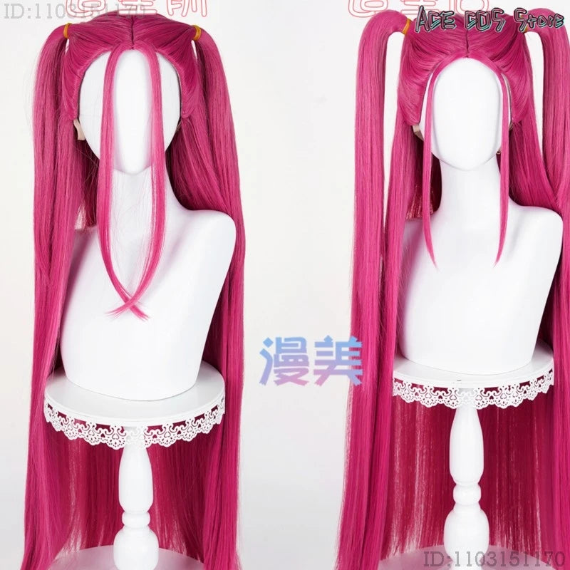HUNTRIX = K-Pop Mira Rumi Zoey Demon Hunters Cosplay Wigs Halloween Girl Group Cosplay Hair Braid Outfit Women disfraz mujer