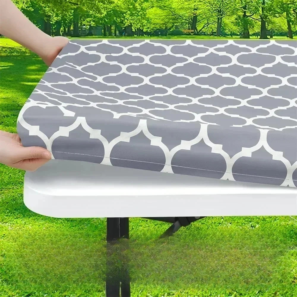 1pc 76cmx122cm Rectangle Table Cloth Plaid Wind Proof Home Living Room Nordic Coffee Placemat Washable Anti Fouli