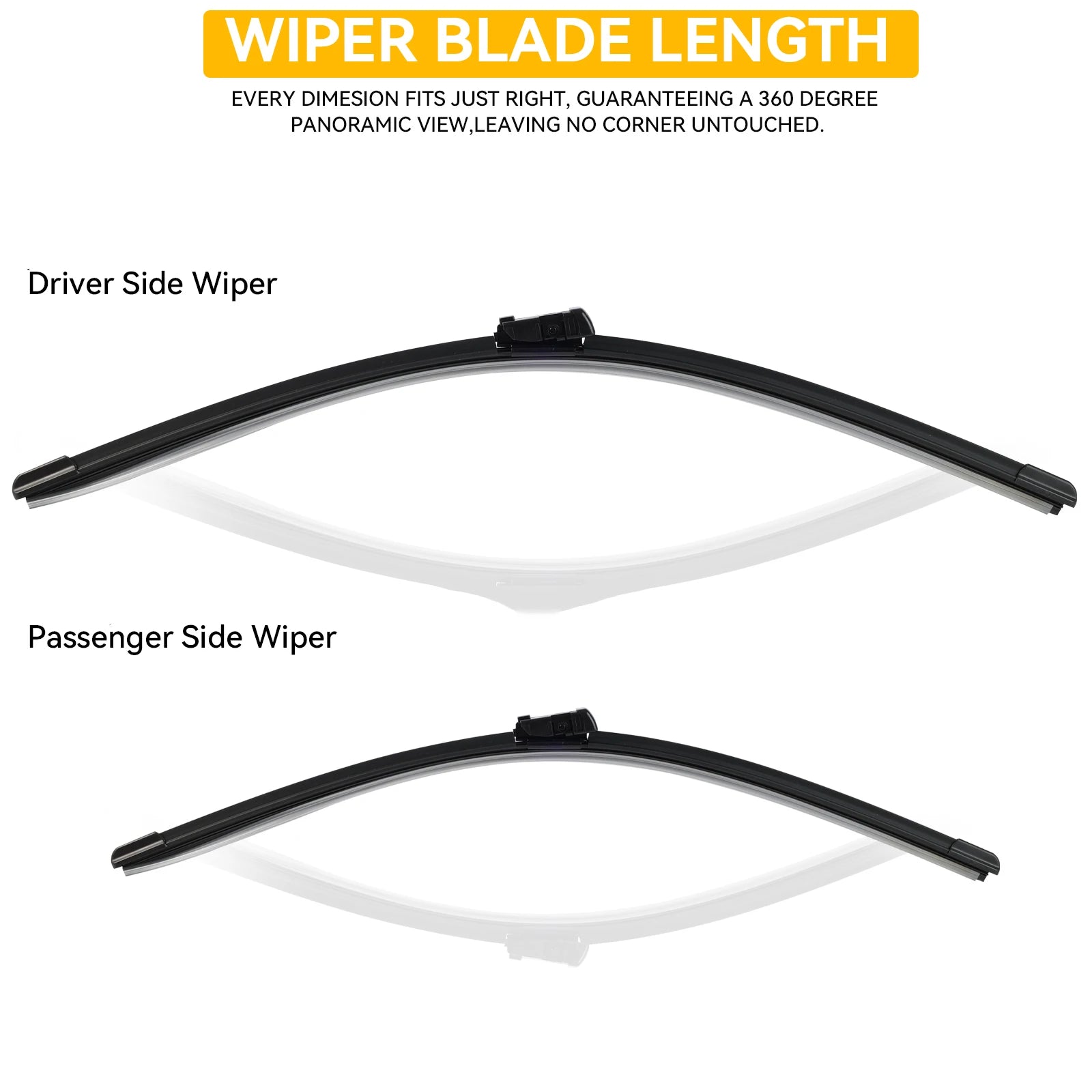 Erick's Wiper LHD Front Wiper Blades For Peugeot 208 2008 308 3008 408 508 5008 Boxer Partner Windshield Windscreen Window Brush