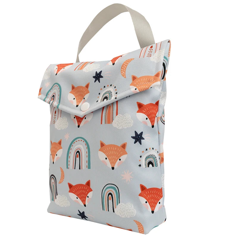 Pororo Baby Diaper Bag Waterproof Wet Bag for Swimsuit Travel Beach Pool Dirty Yoga Gym Clothes Makeup Bag