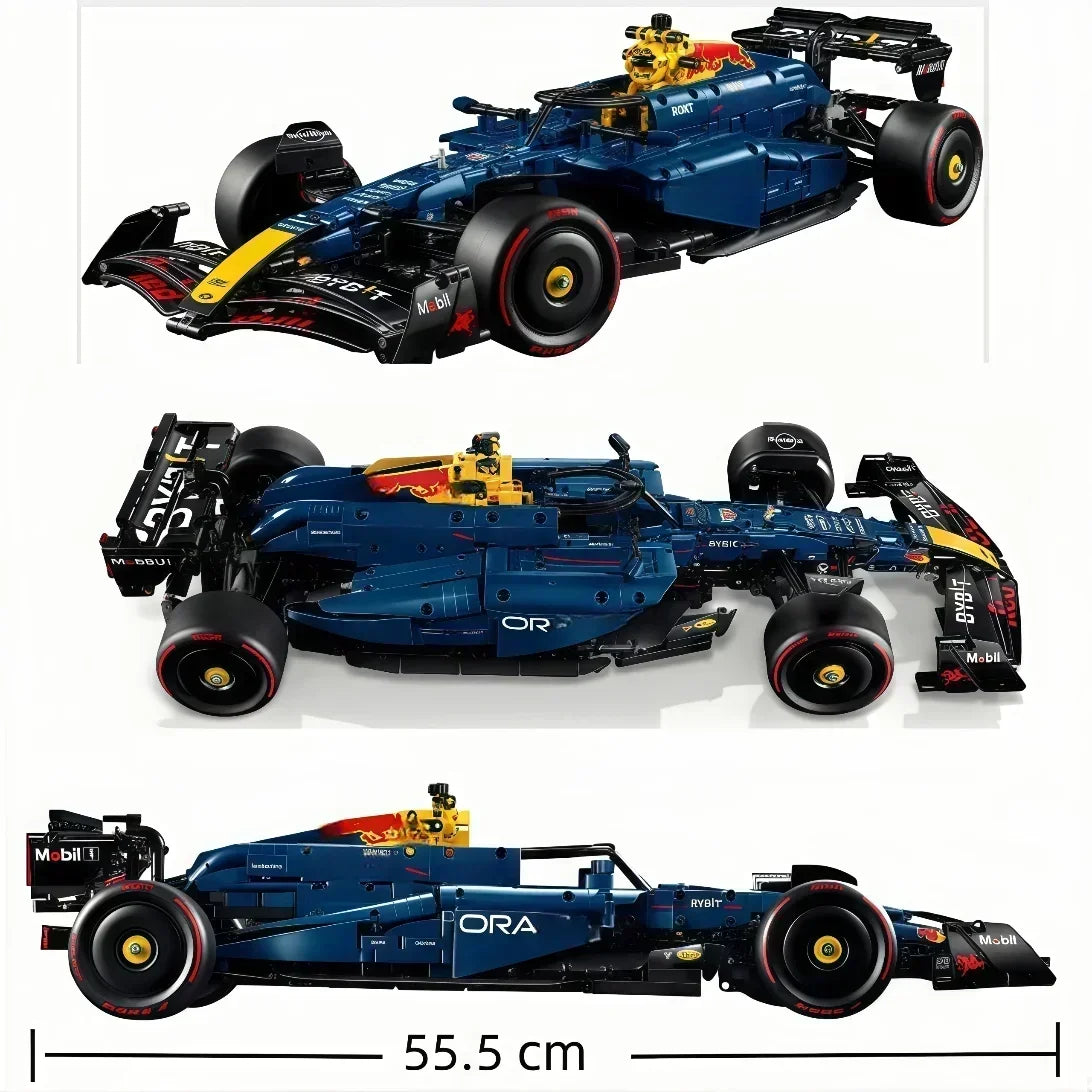 In Stock Technology F1 Racing Series F1 W14 E1 RB20 F1 SF24 F1 Supercar Model MOC Assemble Toy Birthday Gifts