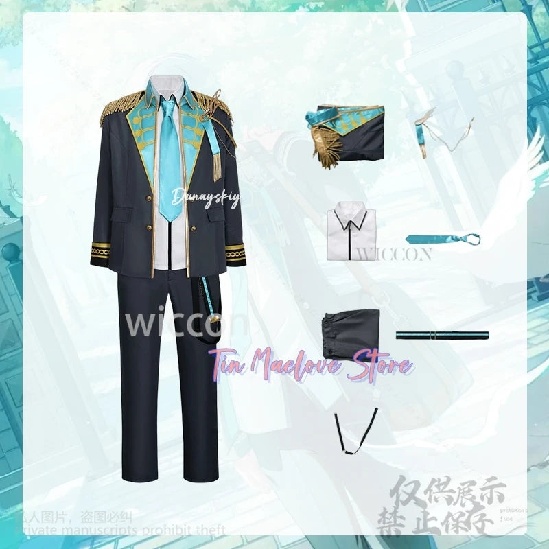 Aoyagi Toya Anime Game Project Sekai VBS Cosplay World Link2 Costume Knights Y2K Coat Pants Punk Idol Uniform Wigs Disfraces