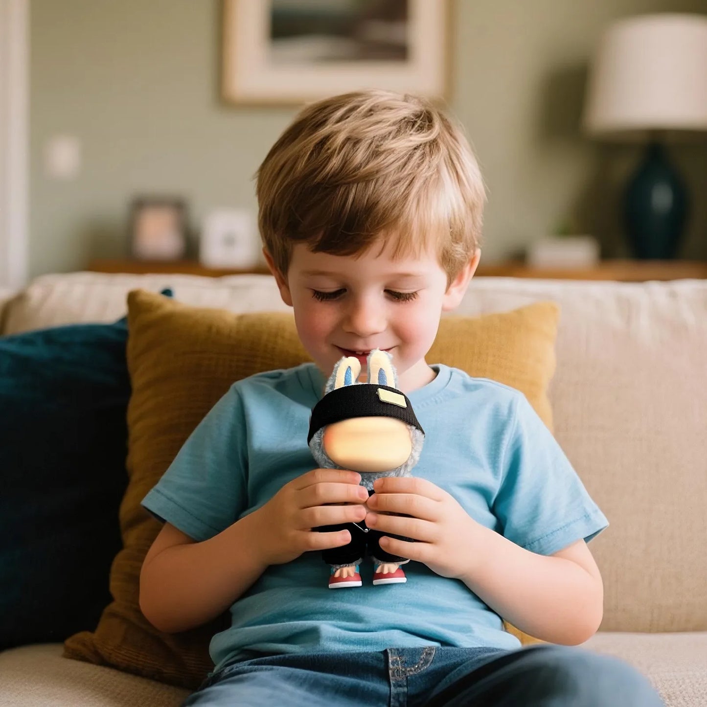 The First And Second Generation Baby Clothes 17cm Sitting Party Clothes Accessories Black Overalls & Headband Set