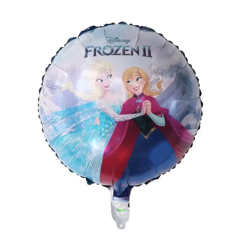 10Pcs 18Inch Frozen ElsaBalloons Anna Olaf Princess Air Globo Girl's Birthday Party Wedding Baby Shower Decorations Kid Toy Gift