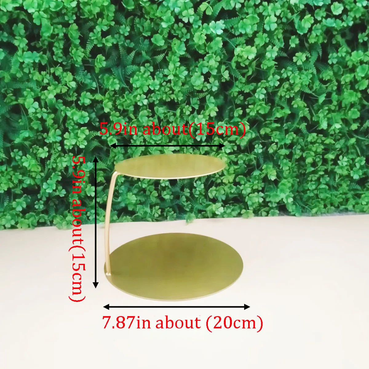 Metal Wedding Cupcake Cake Stand Floating Cake Holder Separator Wedding Birthday Party Dessert Display Stand Decorative