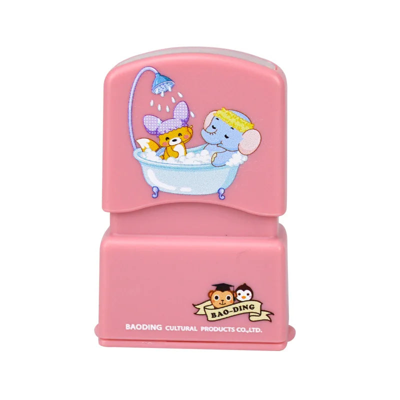 Customized Name Stamp Waterproof Toy Baby Student Clothes Chapter Wash not Faded Children's Seal Customized Stamp Gifts