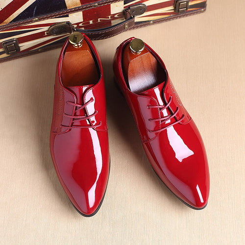 Men Leather Shoes Men Business Casual Dress Shoes Business Casual