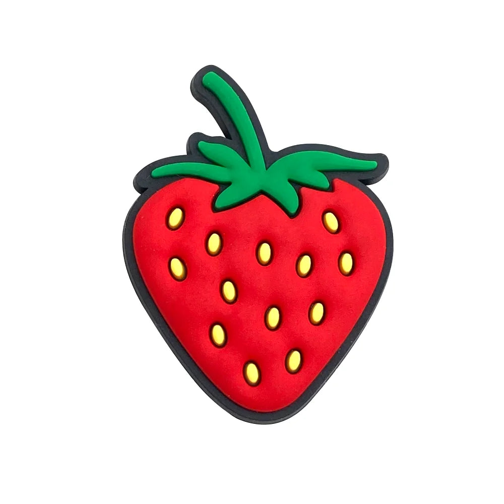 Hot 1PCS Mushroom Shoe Charms Pin for Shoe Accessories Shoe Decoration Kids Adult Christmas