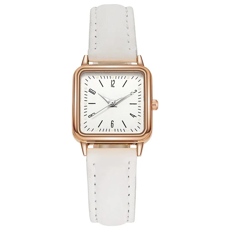 New 2025 Women's Watch Couple Small Round Watch Simple Casual Watch Male and Female Student Quartz wristwatch Can be Customized