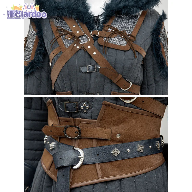 Ciri Witcher 4 Cosplay Costume Uniform Cirilla Fiona Elen Riannon Halloween Carnival Party Christmas Play Role Clothes Clothing