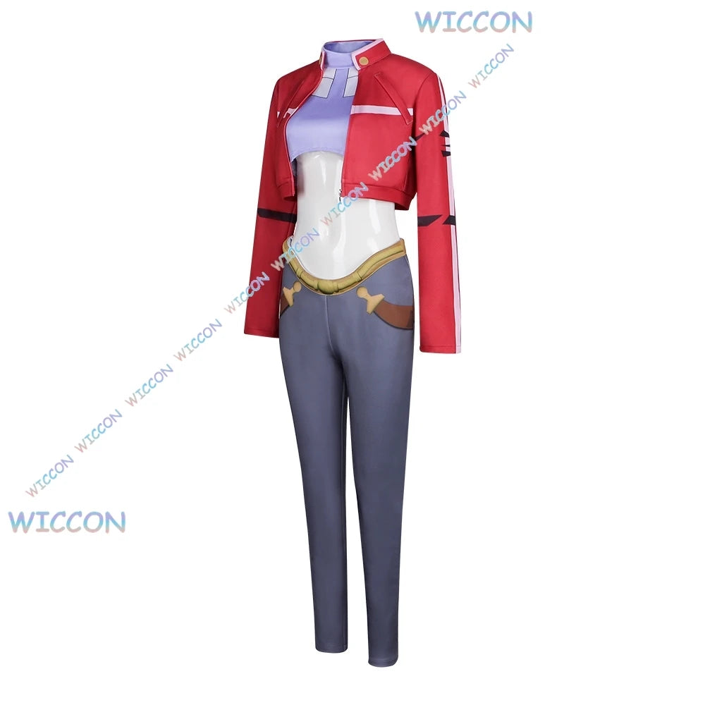 2025 July Anime Clothing Bullet B/B Baretto Cosplay Noah Costume Women Halloween Carnival Role PLay Outfit Coat Pants Fullset