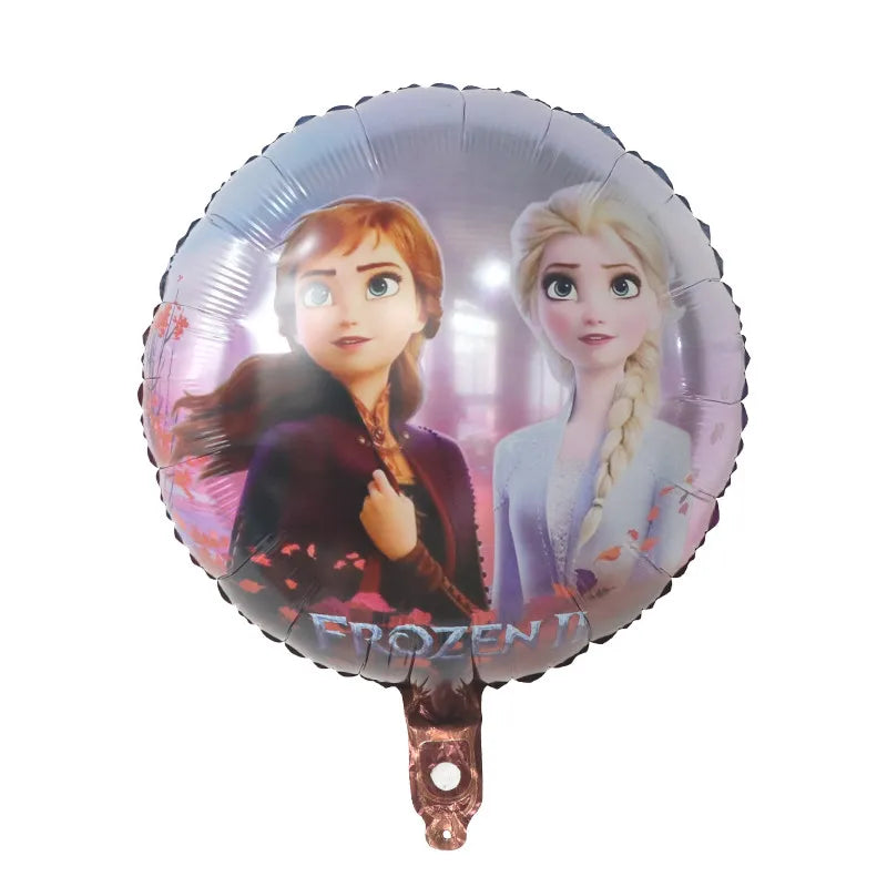 10Pcs 18Inch Frozen ElsaBalloons Anna Olaf Princess Air Globo Girl's Birthday Party Wedding Baby Shower Decorations Kid Toy Gift