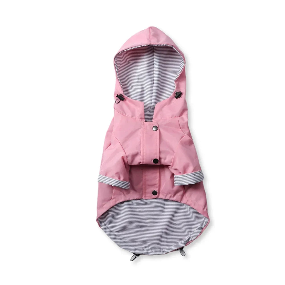 For Fashion Raincoat For Dogs Waterproof Raincoat Jacket Coat Windproof For Small Medium Large Dogs Pet Fashion Clothes