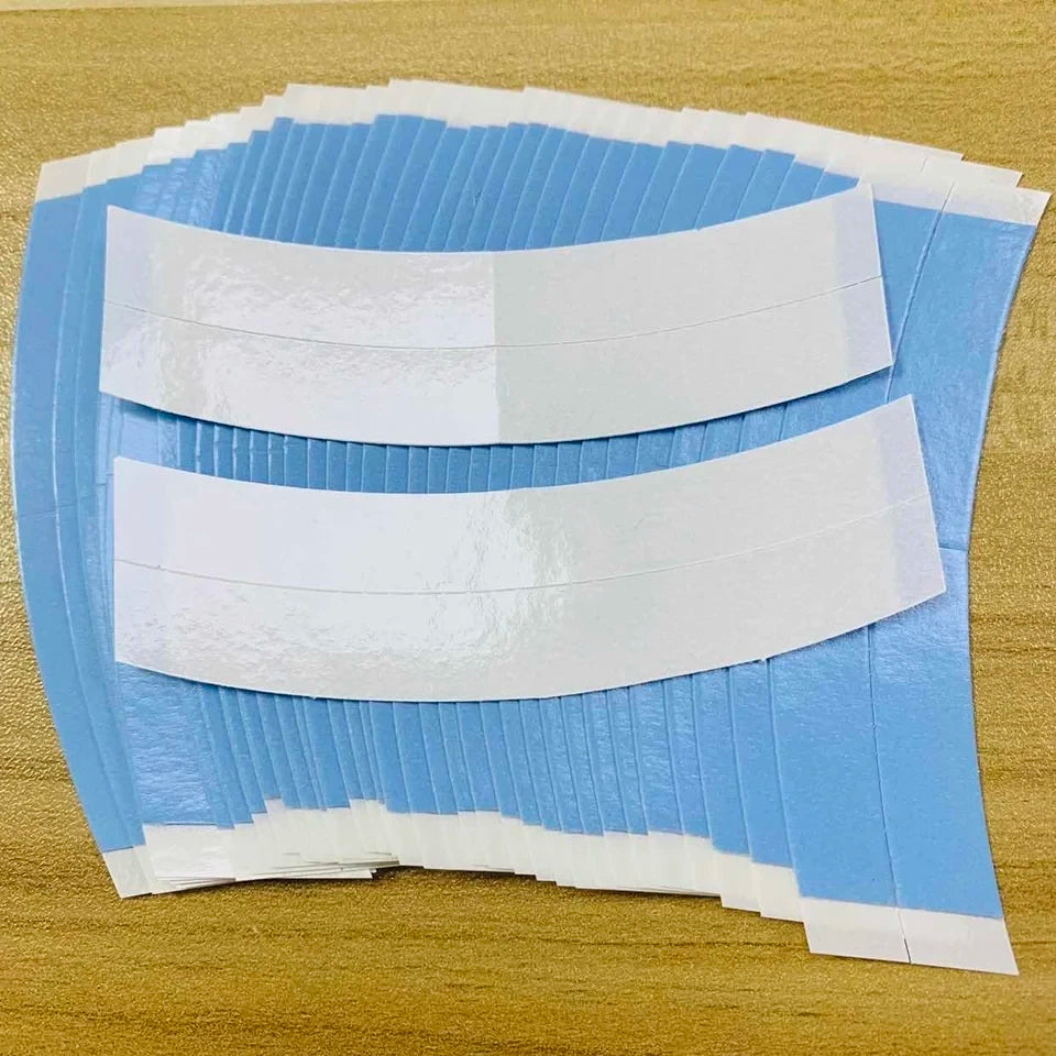 36pcs/pack Double Sided Hair Adhesive Tape Adhesive Blue Hair Clip For Lace Wig Extension Tools Lace Front Tape