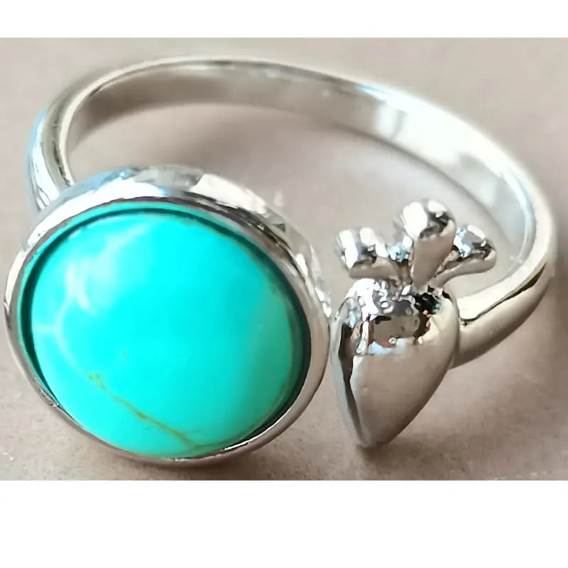 Lapis Lazuli bead Ring PWB1174