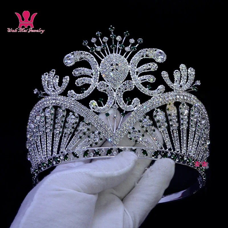 European and American Beauty-Selected Crown Hair Crown Jiali Award Ceremony Back Crown Hair Accessories Shooting