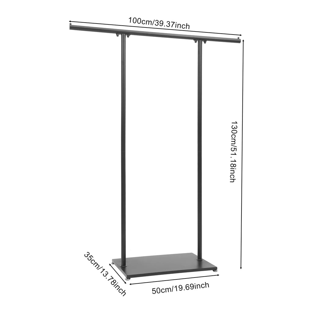Metal Coat Rack, Freestanding Coat Rack, Modern Coat Stand with Base，used in hallways, bedrooms，Steel，modern， jackets, scarves