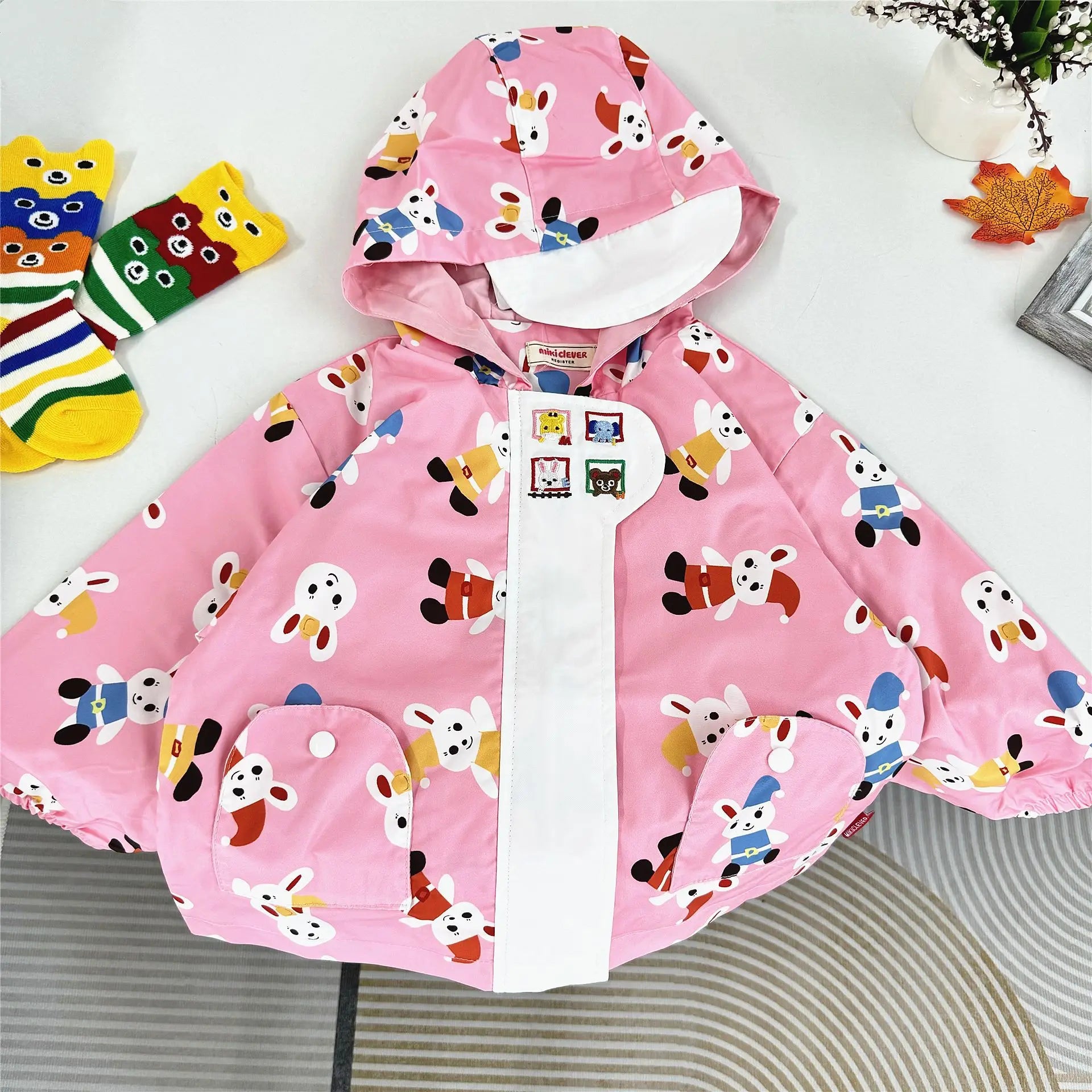 2025 Japanese Children's Clothing Assault Jackets Children's Jackets Autumn Clothing Autumn Windproof Jack