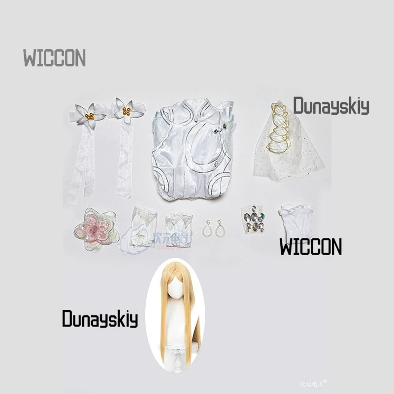 Invisible COS Woman Anime Game Cosplay Costumes Wig Accessions Wedding Lolita Dress Party Stage Kawaii Beauty Halloween Cosplay