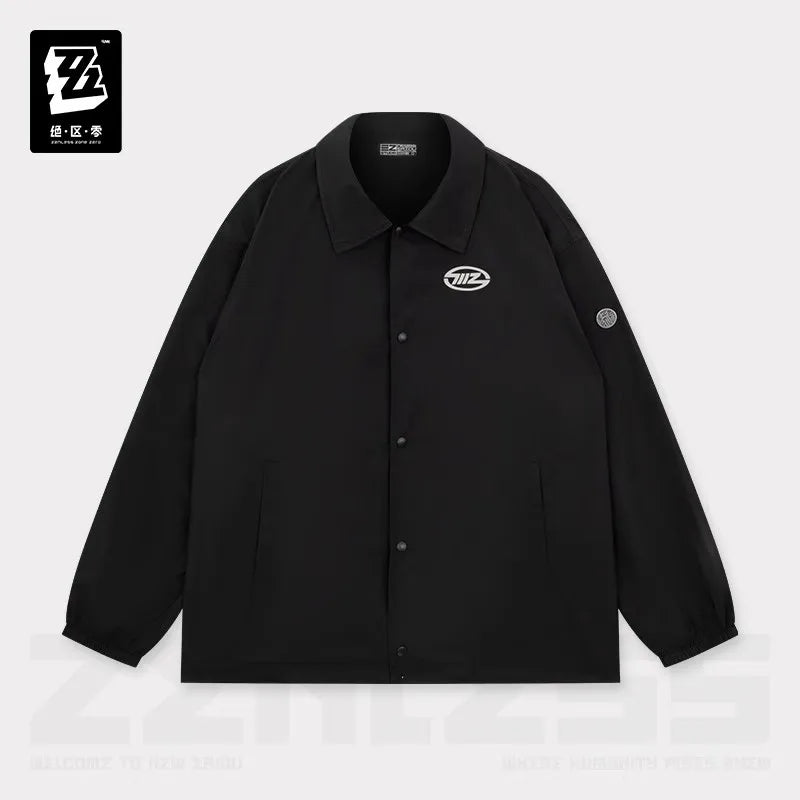 Official miHoYo Zenless Zone Zero Three Z STUDIO 2025SS Series Thin Coach Jacket Genuine Anime Game Peripheral Clothing
