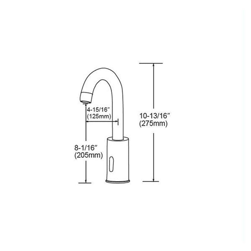 Revive Touchless Commercial Faucet with Smart Temperature Control