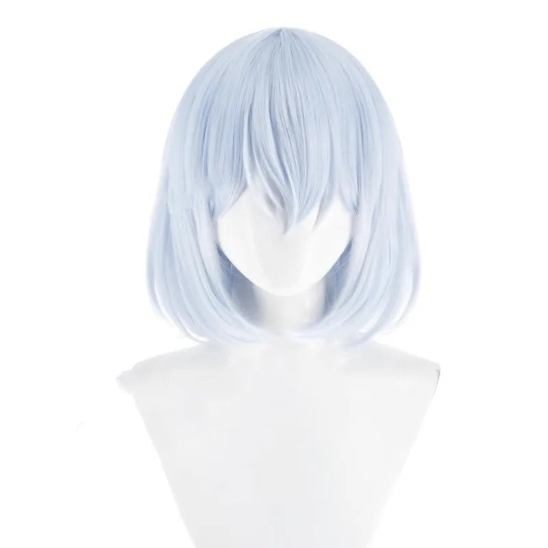 Anime BanG Dream Kurata Mashiro Cosplay Costume Blue and White Lolita Skirt Princess Dress Wig Woman Sexy Birthday Party Suit
