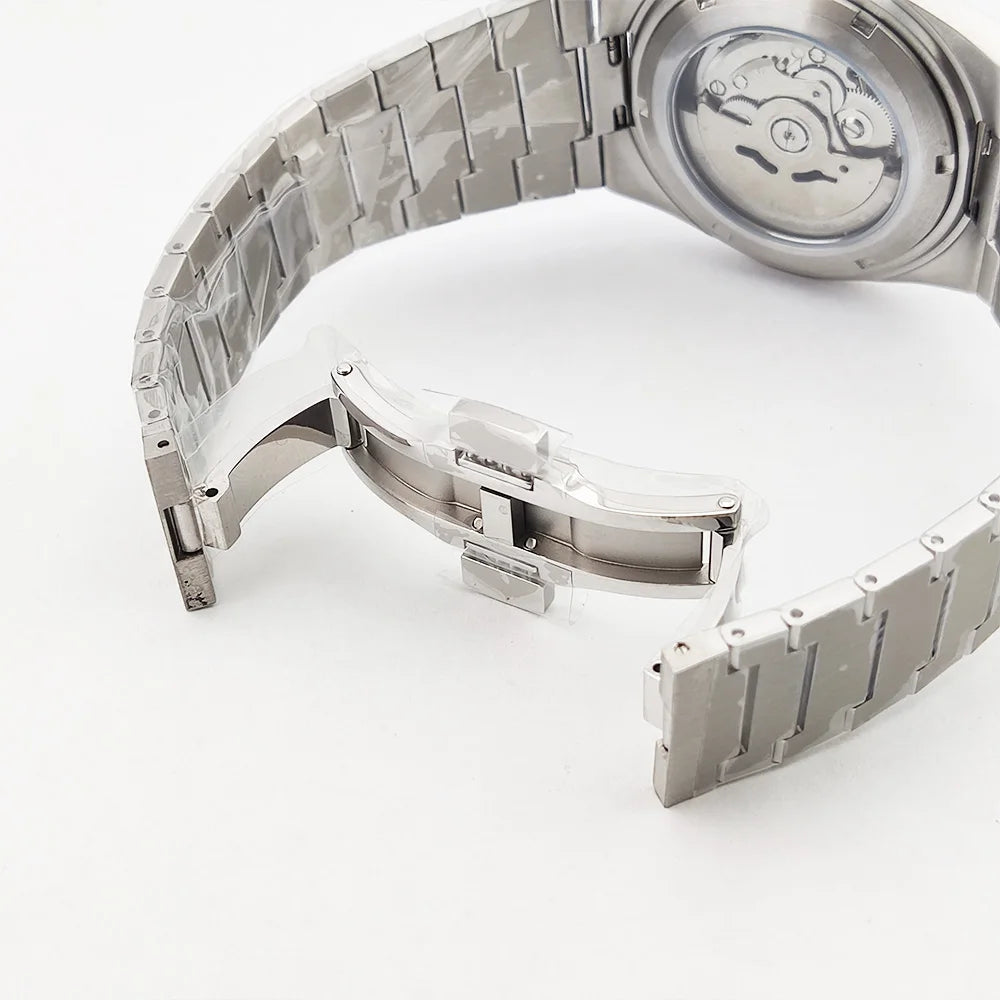 New Luxury Men's watch Stainless steel sapphire glass 10Bar waterproof wrist watch NH35 Movement Automatic mechanical NH35 watch