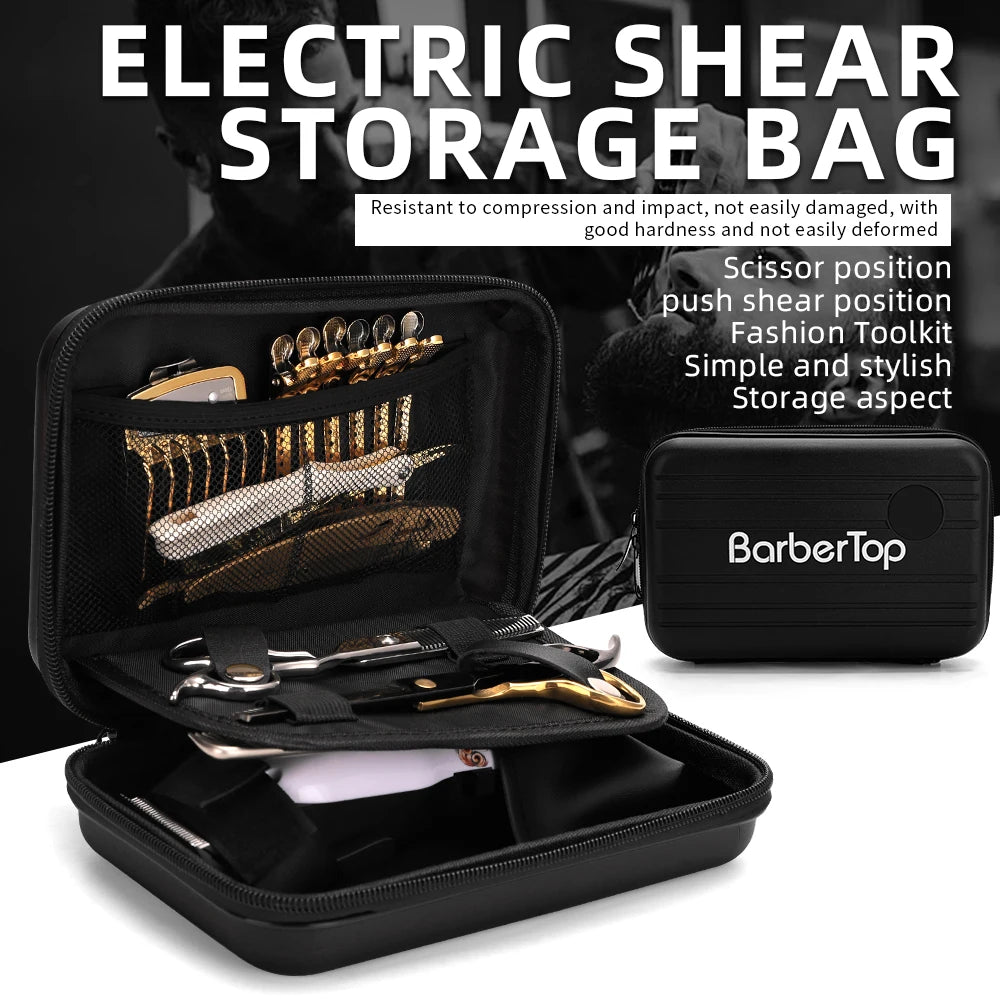 Speciality Barber Box Shockproof Hair Scissors Case Bag Barber Resistance Trimmer Suitcase Waterproof High-capacity Styling Tool