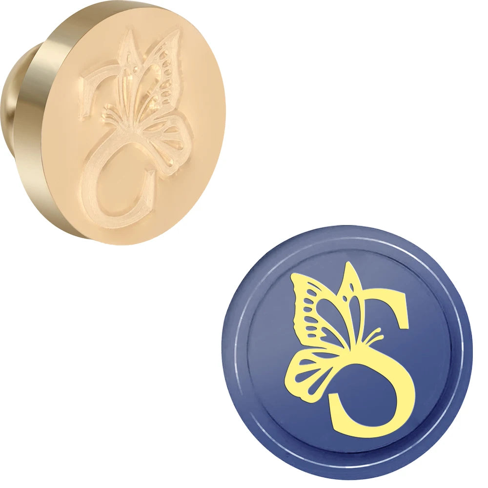 S B L A Wax Seal Stamp DIY Craft Supplies Scrapbooking Christmas Wedding Invitation for Decoration Wine Bags, Notebooks, Gifts