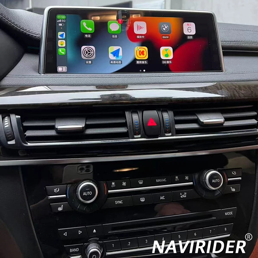 Car Radio Carplay Screen For BMW X5 F15 X6 F16 2014-2017 Android 14 10.25INCH BT Car Multimedia Video Player HU Navi DSP Stereo