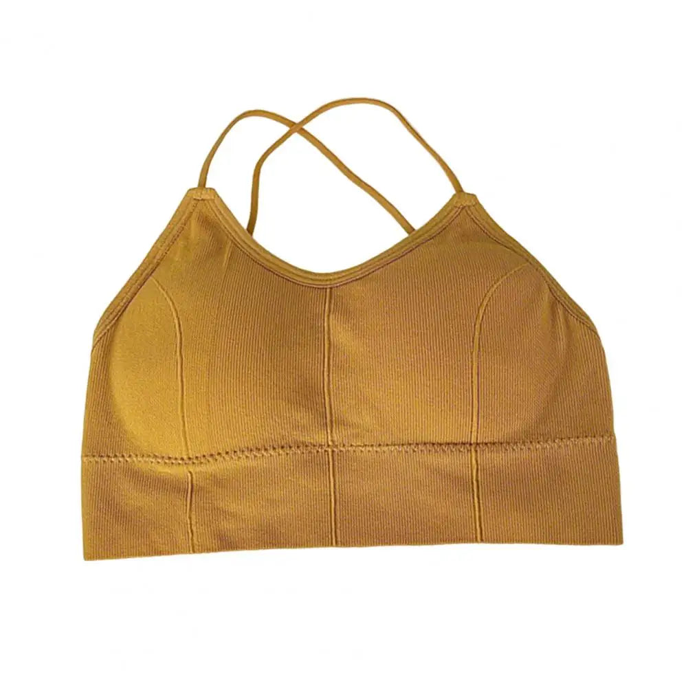 Sexy Women Padded Wire Free Crop Push Up Bralette Top Tanks for Bras Lingerie SpaghettiTop Camis Seamless Sling Female Tube Top