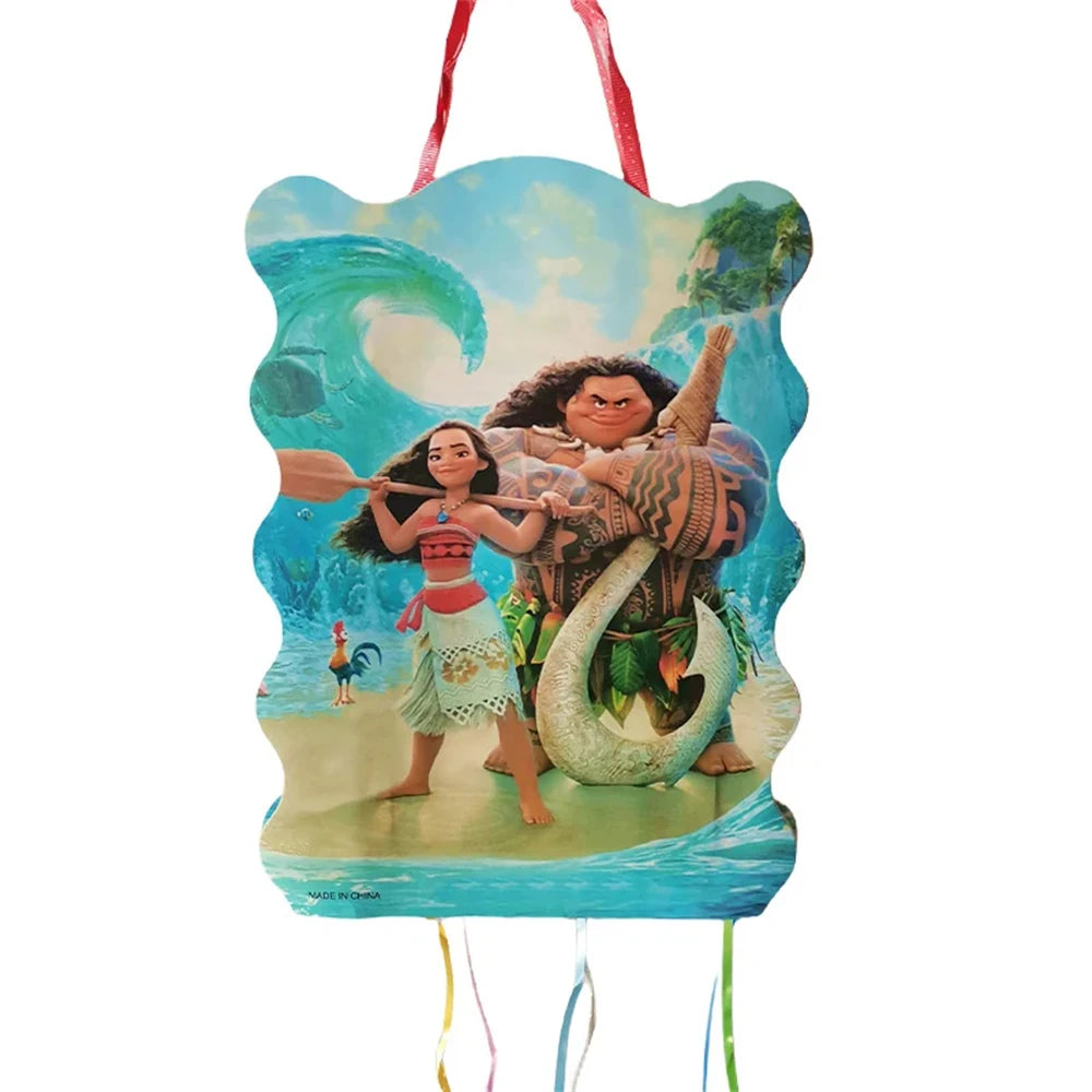 1pcs/lot Disney Moana Superhero piñata birthday Pinatas birthday piñata toys pinata child birthday Decoration christmas Pinata