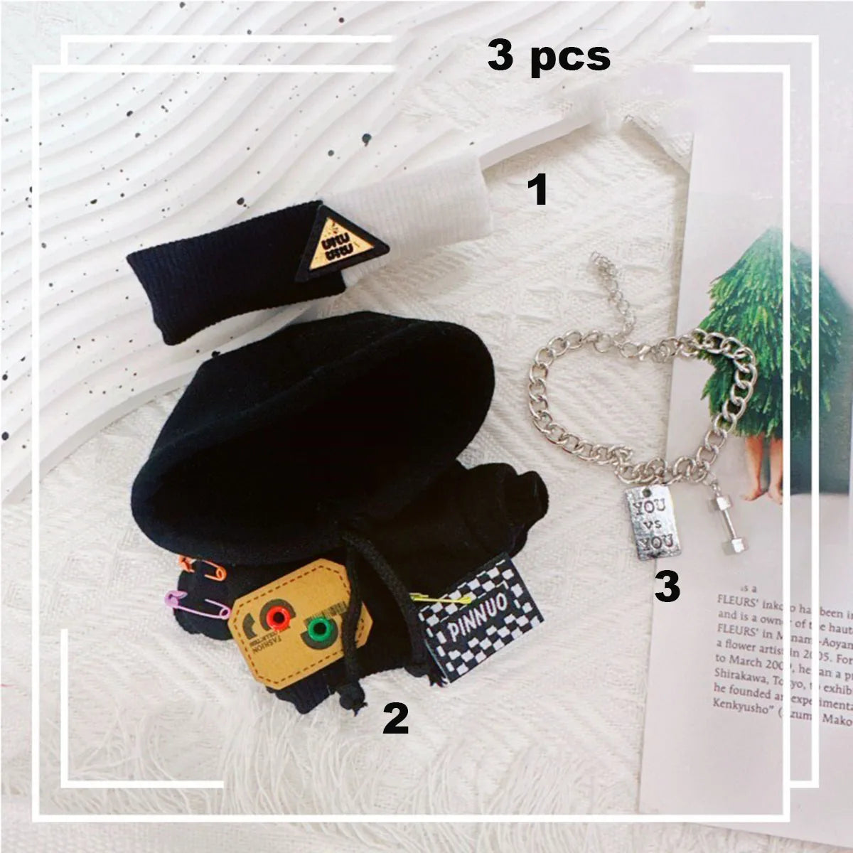 Modern Style 17cm Labubu Baby Clothes Series Doll Outfit Macaron Baby Doll Clothing Set for Collectible Figures