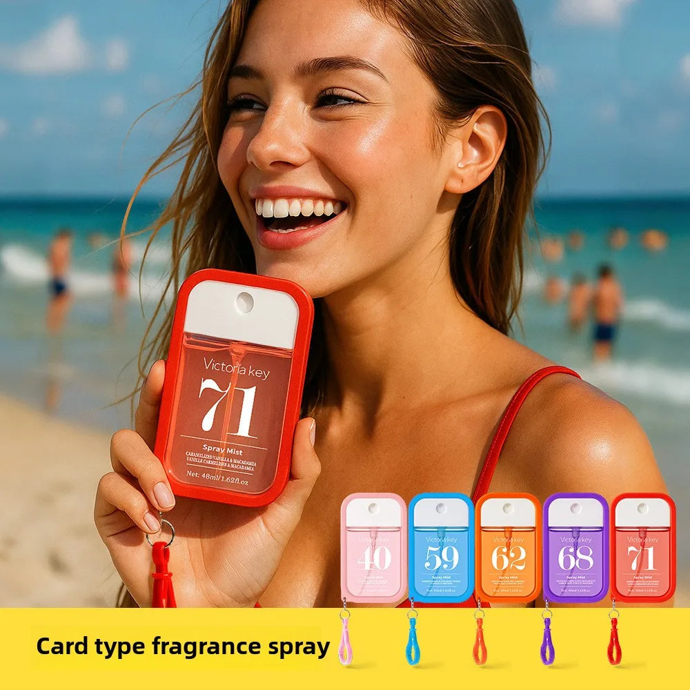 Best selling explosions alcohol-free digital perfume body hair fragrance spray lasting fragrance ladies perfume fruit fragrance.