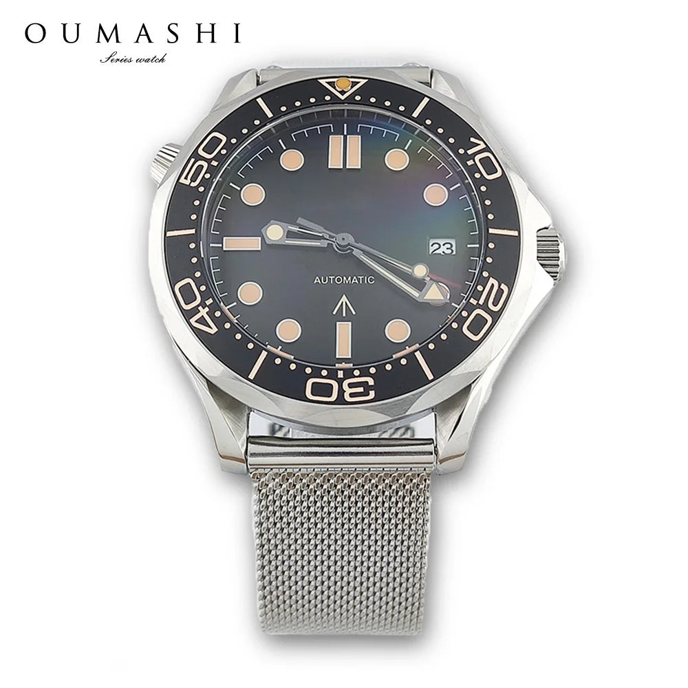 42mm NH35 watch luxury Mechanical Automatic watch Stainless steel 10bar waterproof Miyota 8215 watch ceramic bezel Men's watch