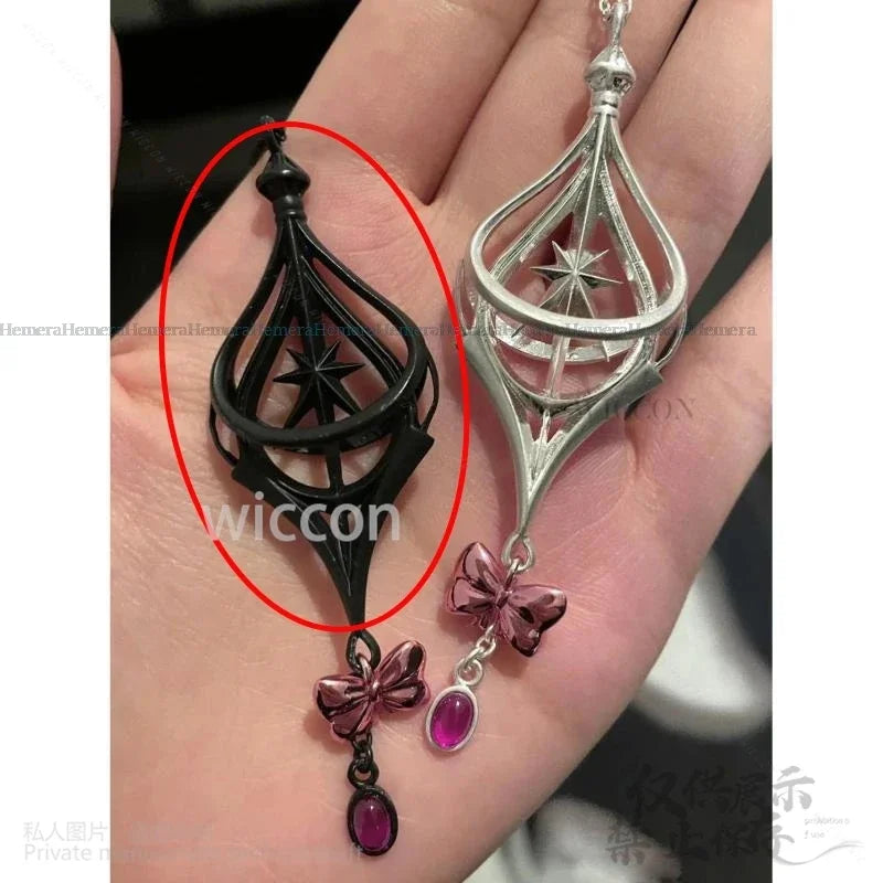 Anime Puella Magi Madoka Magica Cosplay Jewelry Necklace For Halloween Christmas Soul Gem Props Madoka Homura Gifts Customized