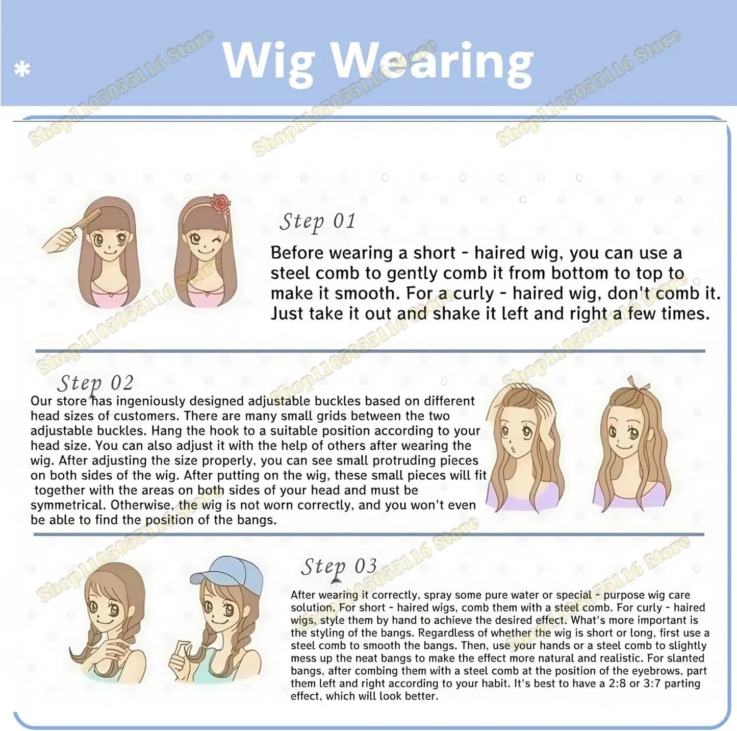 Kpop Demon Hunters Wig Rumi Mira Zoey Saja Boys Baby Wig Men Women Synthetic Hair Free Wig Cap Cosplay Halloween Party Props