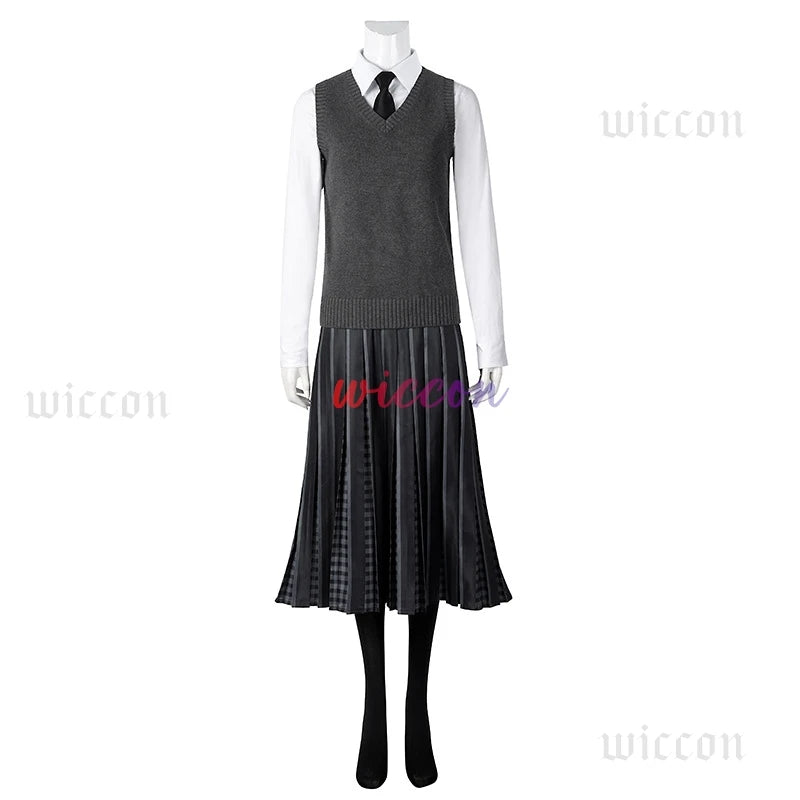 Addams Cosplay Costume Wednesday Season 2 Nevermore Academy Uniform Halloween Carnival Party Christmas PlayRole Coat Clothing