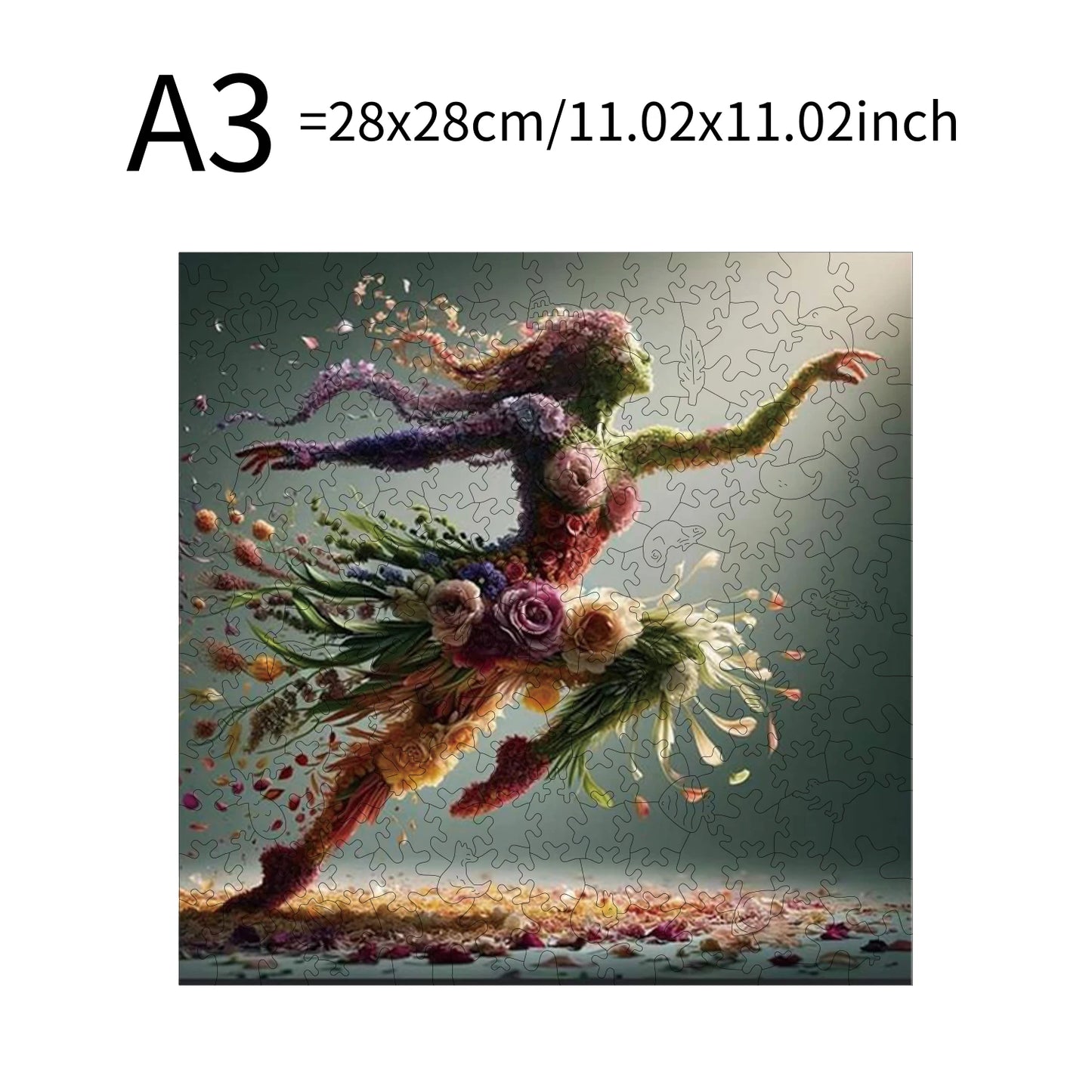 Little Bunny Beauty Animal Puzzles High Quality Jigsaw Puzzle Wooden Puzzle Best Christmas Gift